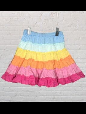 Anko Rainbow Tiered Skirt